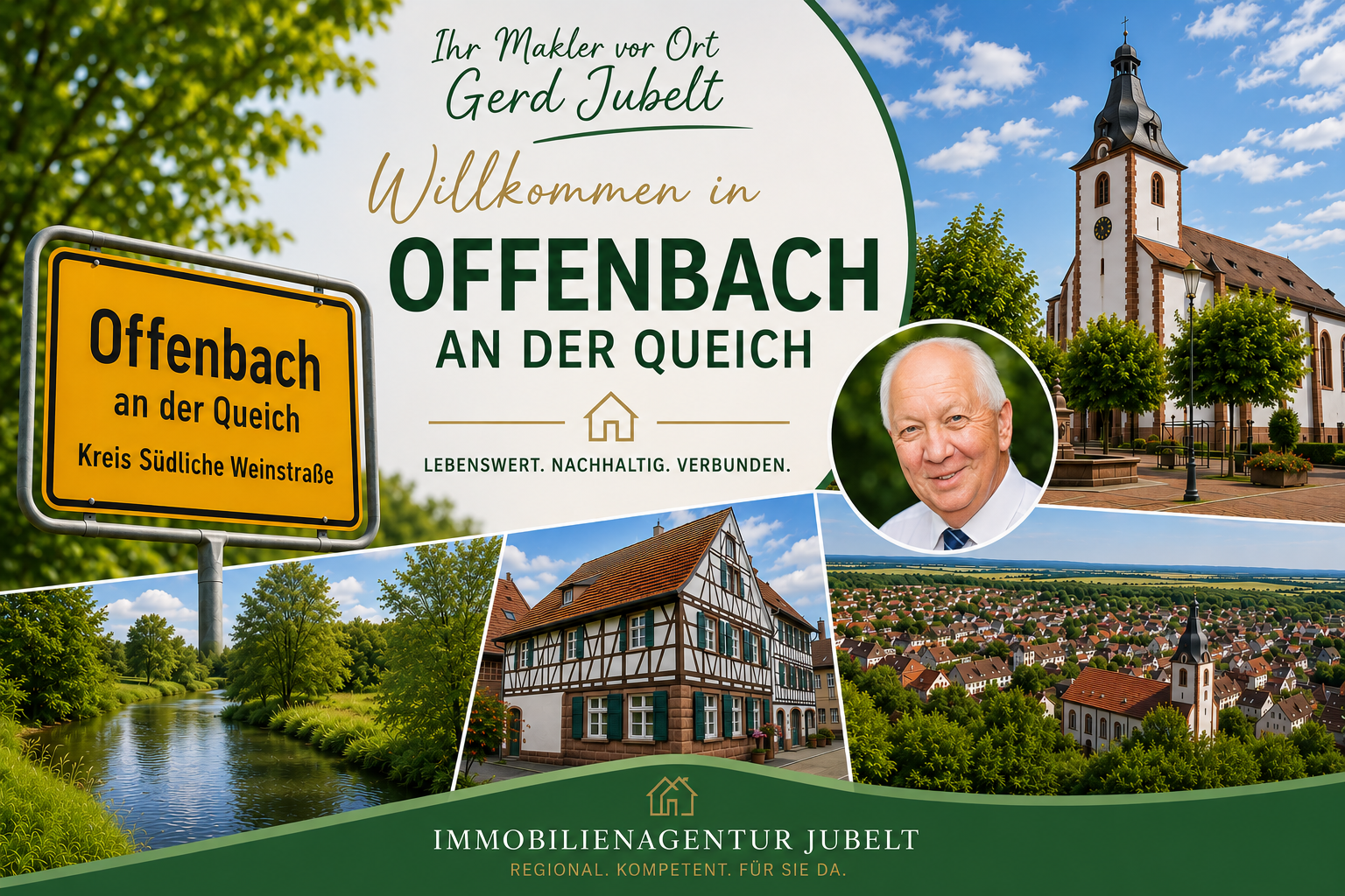 Immobilienmakler Offenbach an der Queich – Gerd Jubelt und Ortsansichten